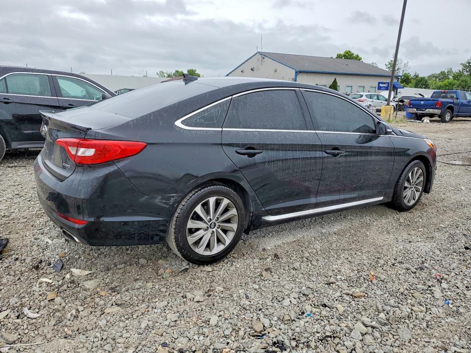 2015 Hyundai Sonata VIN 5NPE34AFXFH034546 COPART salvage auction — FRONT END, Ky - Bill Of Sale/Part Only/No Titl, sold $450 on 2026-07-02 (photo 3)