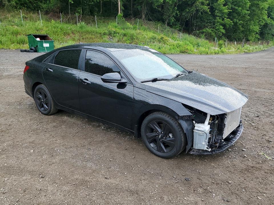 2022 Hyundai Elantra VIN 5NPLM4AG9NH057490 COPART salvage auction — FRONT END, Ny - Mv-907A Salvage Certificate, sold $2,450 on 2026-07-28 (photo 4)