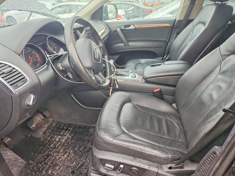 2012 Audi Q7 VIN WA1LGAFE4CD009647 COPART salvage auction — REAR END, Il - Salvage Certificate, sold $700 on 2026-07-23 (photo 7)