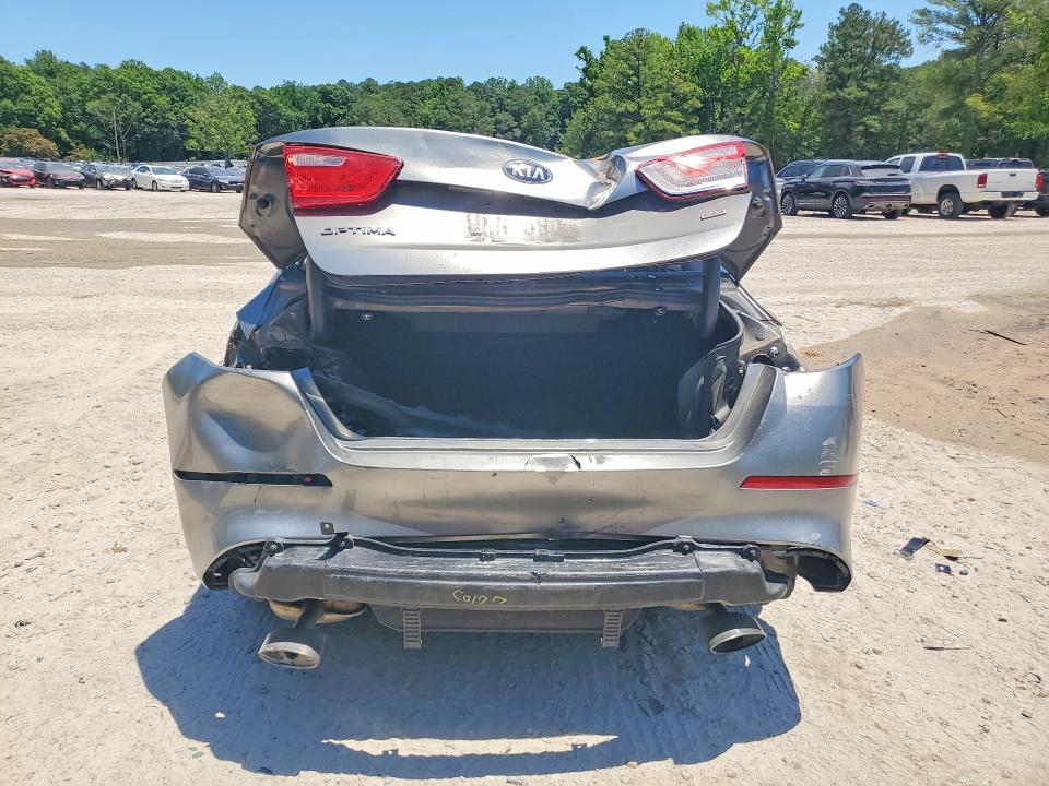 2015 Kia VIN 5XXGM4A74FG499463 COPART salvage auction — REAR END, Nc - Salvage Certificate Of Title, sold $525 on 2026-07-17 (photo 6)