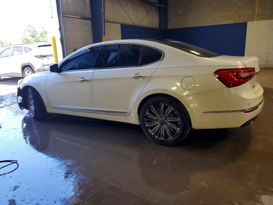 2014 Kia Cadenza VIN KNALN4D76E5149176 COPART salvage auction — FRONT END, In - Certificate Of Title, sold $900 on 2026-07-16 (photo 2)
