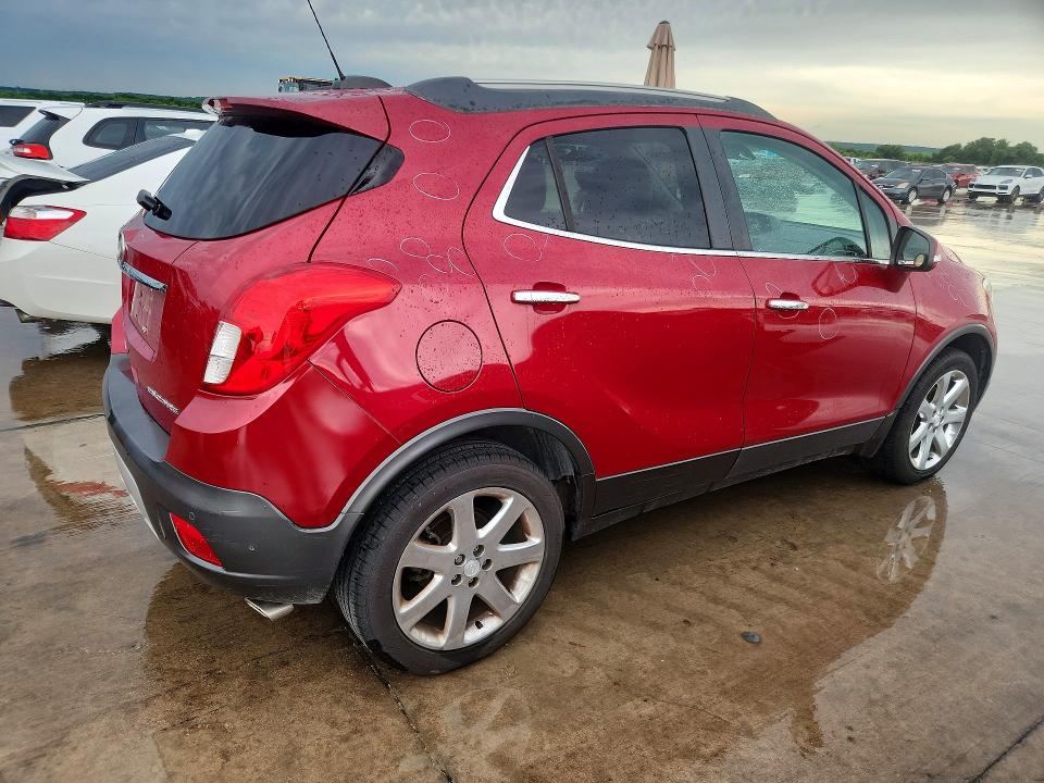 2016 Buick Encore VIN KL4CJDSB5GB661449 COPART salvage auction — HAIL, Tx - Certificate Of Title, sold $175 on 2026-07-27 (photo 3)