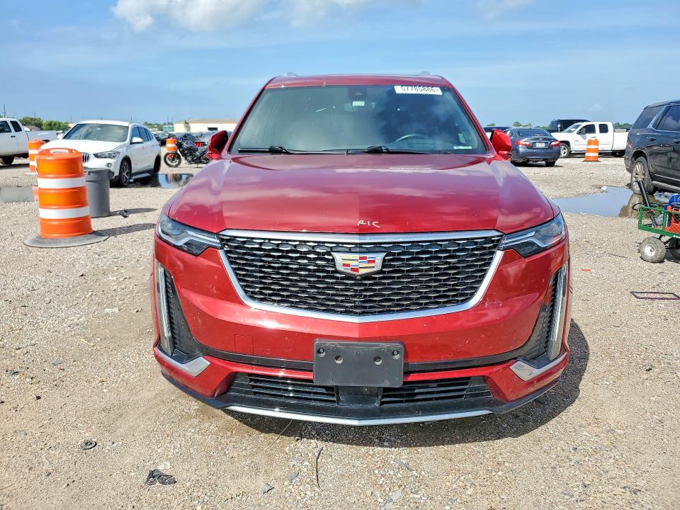 2024 Cadillac VIN 1GYKPCRS0RZ745117 COPART salvage auction — REAR END, TX - SALVAGE VEHICLE TITLE (P), sold $7,400 on 2026-07-16 (photo 5)
