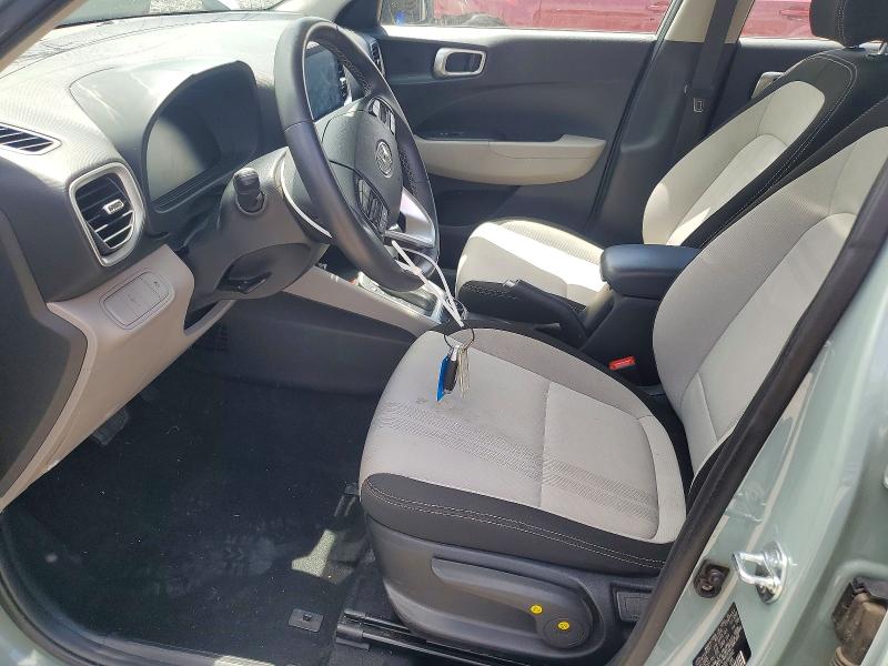 2025 Hyundai Venue VIN KMHRC8A30SU368062 COPART salvage auction — FRONT END, PA - NONREPAIRABLE VEHICLE CERT (P), sold $3,900 on 2026-07-13 (photo 7)