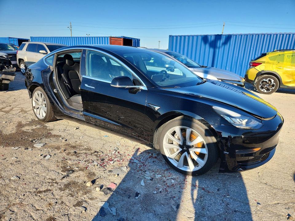 2019 Tesla VIN 5YJ3E1EBXKF453335 COPART salvage auction — REAR END, In - Cert Of Title-Salvage Title, sold $6,600 on 2026-07-24 (photo 4)