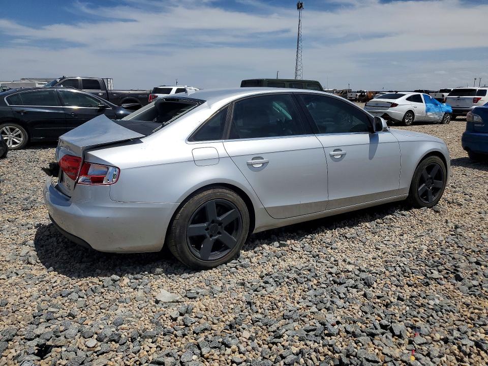 2009 Audi A4 VIN WAUSF78K49N065159 COPART salvage auction — REAR END, Tx - Salvage Vehicle Title, sold $90 on 2026-07-28 (photo 3)