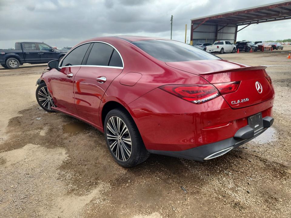 2021 Mercedes-benz Cla-class VIN W1K5J4GB7MN225094 COPART salvage auction — FRONT END, TX - CERTIFICATE OF TITLE, sold $950 on 2026-07-23 (photo 2)