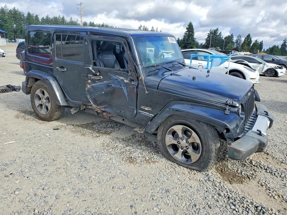 2013 Jeep VIN 1C4BJWEG6DL635601 COPART salvage auction — SIDE, WA - BILL OF SALE, sold $3,350 on 2026-07-17 (photo 4)