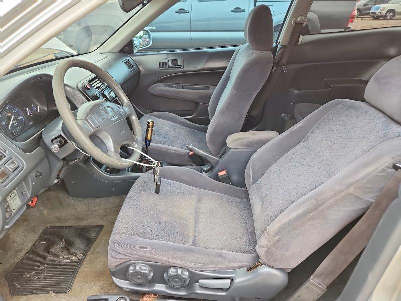 2000 Honda Civic VIN 1HGEJ8141YL047455 COPART salvage auction — REAR END, Il - Salvage Certificate, sold $250 on 2026-07-02 (photo 7)