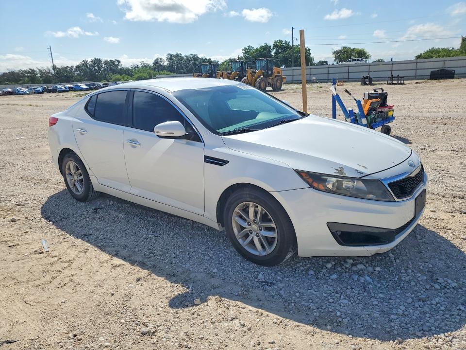 2013 Kia Optima VIN 5XXGM4A73DG249029 COPART salvage auction — SIDE, Tx - Salvage Vehicle Title, sold $600 on 2026-07-09 (photo 4)