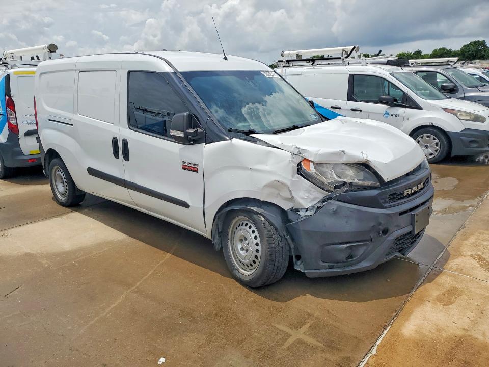 2021 Ram Promaster city VIN ZFBHRFAB7M6V72863 COPART salvage auction — FRONT END, Sc - Certificate Of Title, sold $1,000 on 2026-07-16 (photo 4)