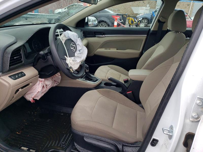 2019 Hyundai Elantra VIN 5NPD84LF4KH471852 COPART salvage auction — FRONT END, CT - CERT OF TITLE-SALVAGE, sold $1,100 on 2026-07-02 (photo 7)