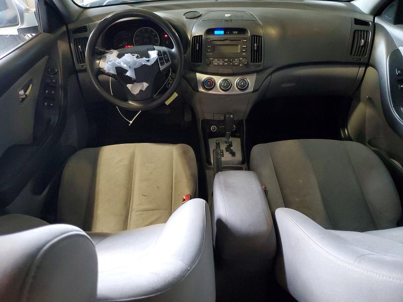 2010 Hyundai Elantra VIN KMHDU4AD5AU078875 COPART salvage auction — FRONT END, Il - Salvage Certificate, sold $375 on 2026-07-15 (photo 8)