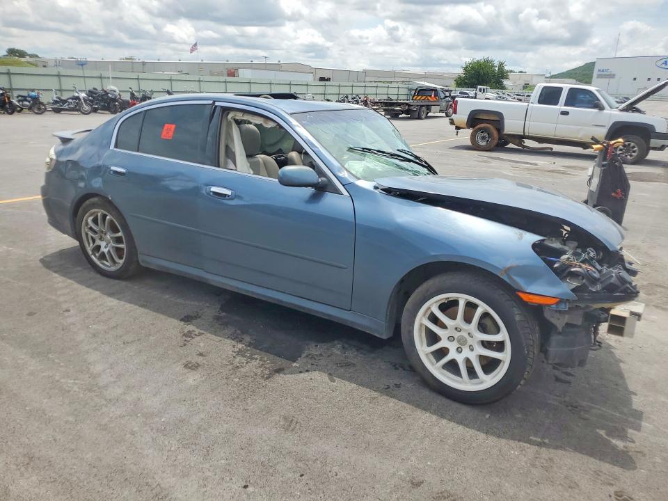 2006 Infiniti G35 VIN JNKCV51E36M513992 COPART salvage auction — SIDE, OK - CERT OF TITLE-SALVAGE, sold $175 on 2026-07-22 (photo 4)