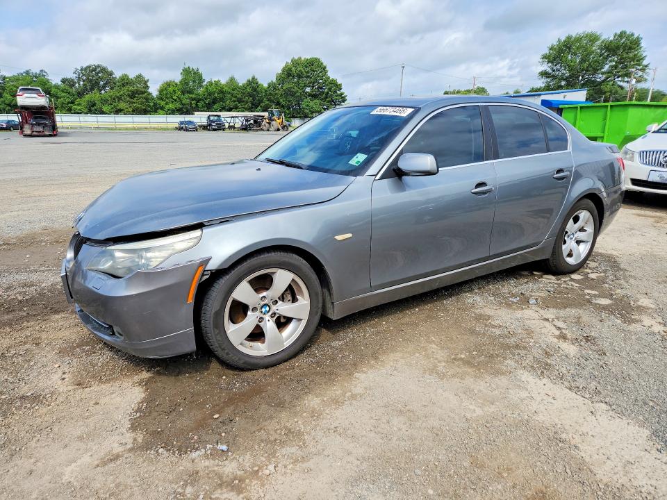 2008 BMW 5 series VIN WBANU53588CT10645 COPART salvage auction — FRONT END, La - Cert Of Title-Salvage, sold $10 on 2026-07-09 (photo 1)