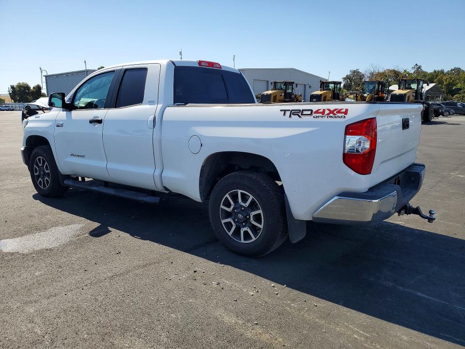 2018 Toyota Tundra VIN 5TFUY5F11JX726904 COPART salvage auction — FRONT END, Ca - Salvage Certificate, sold $14,400 on 2026-07-06 (photo 2)