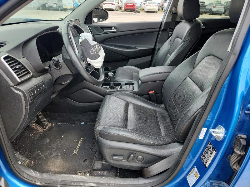2021 Hyundai VIN KM8J33ALXMU348095 COPART salvage auction — FRONT END, IN - CERT OF TITLE-SALVAGE TITLE, sold $2,900 on 2026-07-31 (photo 7)