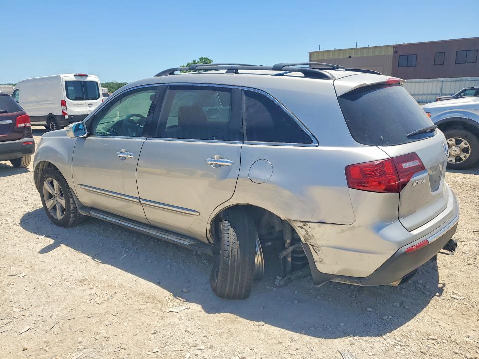 2011 Acura Mdx VIN 2HNYD2H63BH502845 COPART salvage auction — UNDERCARRIAGE, Ks - Cert Of Title-Salvage, sold $1,150 on 2026-07-02 (photo 2)