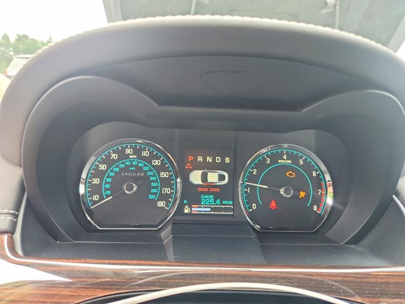 2014 Jaguar VIN SAJWA4FB6ELB54620 COPART salvage auction — FRONT END, Ri - Salvage Certificate Of Title, sold $10,900 on 2026-07-21 (photo 9)