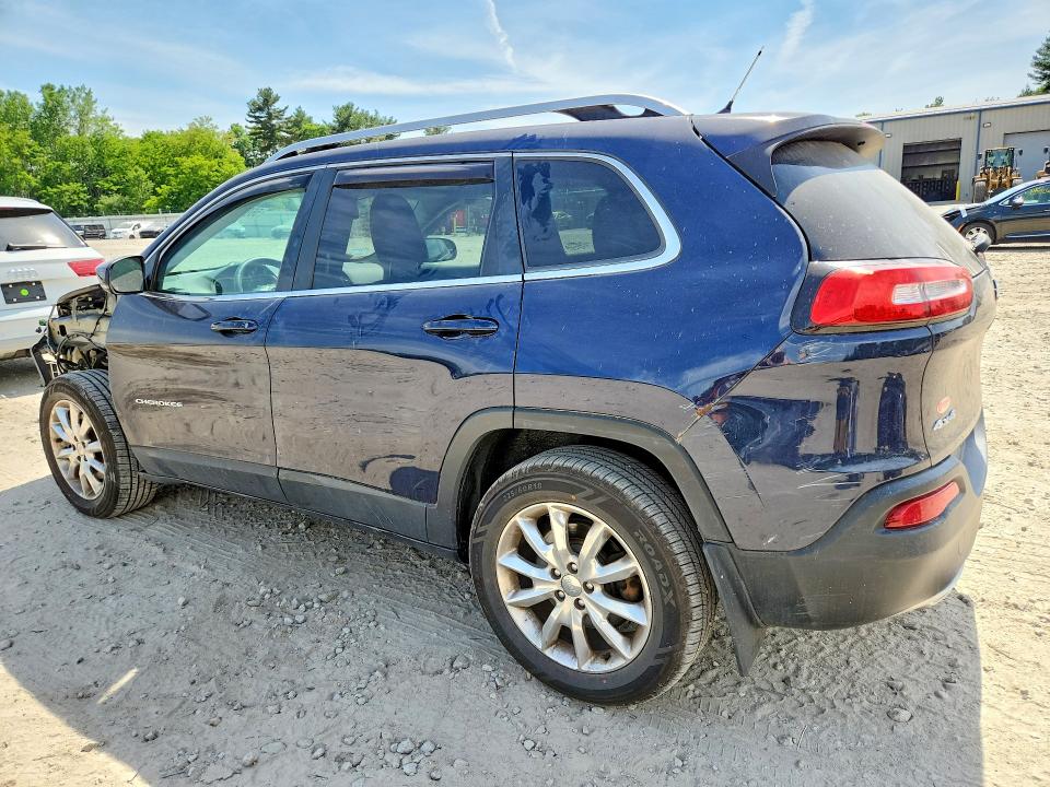 2014 Jeep Cherokee VIN 1C4PJMDB2EW180357 COPART salvage auction — FRONT END, Ma - Cert Of Title-Reconstrctd Coll, sold $1,450 on 2026-07-18 (photo 2)