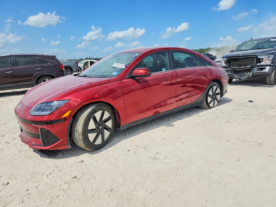 2023 Hyundai Ioniq 6 VIN KMHM24AB0PA049749 COPART salvage auction — FRONT END, Tx - Salvage Vehicle Title, sold $150 on 2026-07-24 (photo 1)