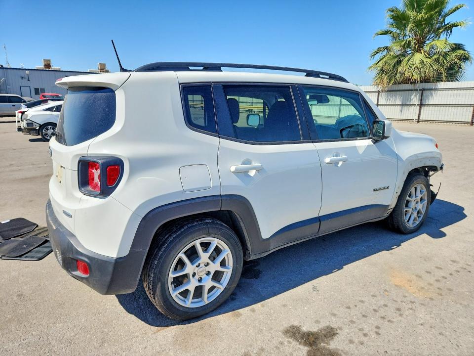 2019 Jeep Renegade VIN ZACNJABB8KPK46649 COPART salvage auction — FRONT END, Ca - Salvage Certificate, sold $1,450 on 2026-07-31 (photo 3)