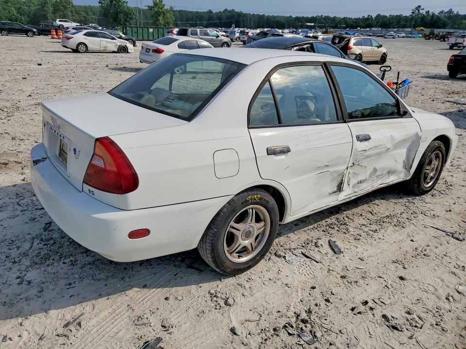 2001 Mitsubishi Mirage VIN JA3AY26CX1U047815 COPART salvage auction — SIDE, Ga - Cert Of Title-Salvage, sold $300 on 2026-07-29 (photo 3)