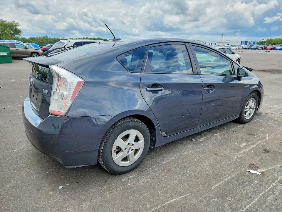 2010 Toyota Prius VIN JTDKN3DU0A0080667 COPART salvage auction — FRONT END, Fl - Cert Of Ttl-Rebuilt&Slvg Rbld, sold $1,300 on 2026-07-06 (photo 3)