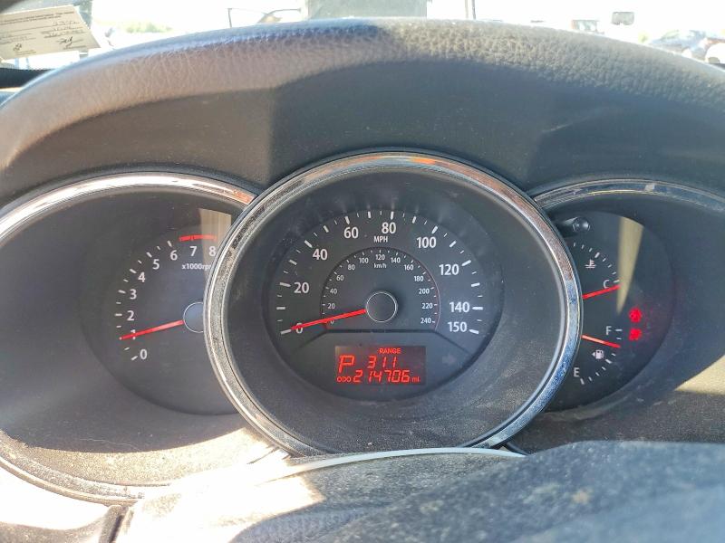 2013 Kia Sorento VIN 5XYKTDA68DG412399 COPART salvage auction — FRONT END, Va - Cert Of Title - Salvage, sold $550 on 2026-07-15 (photo 9)