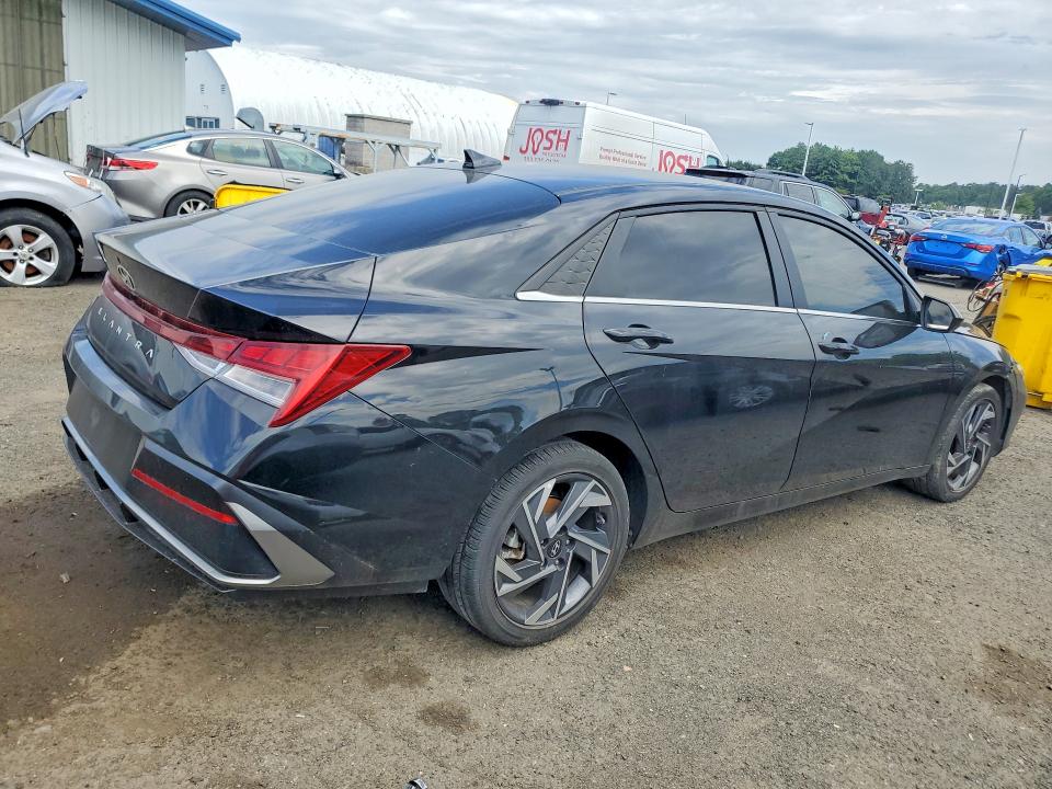 2025 Hyundai Elantra VIN KMHLS4DG4SU902048 COPART salvage auction — FRONT END, TX - CERTIFICATE OF TITLE (P), sold $12,000 on 2026-07-30 (photo 3)