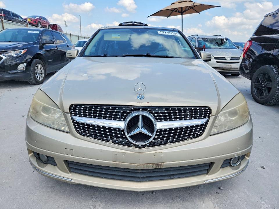 2011 Mercedes-benz C class VIN WDDGF8BB3BR138730 COPART salvage auction — MECHANICAL, Mn - Certificate Of Title, sold $600 on 2026-07-28 (photo 5)