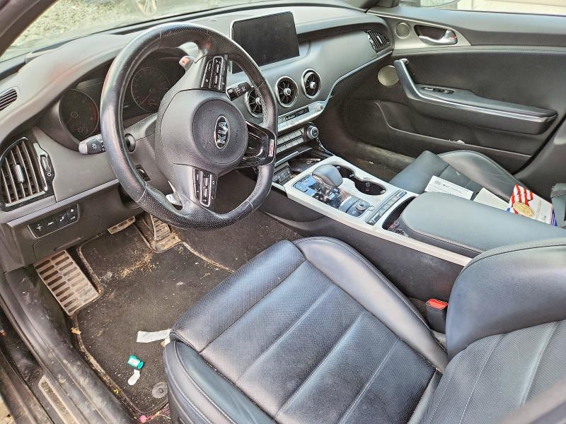2021 Kia Stinger VIN KNAE55LCXM6098285 COPART salvage auction — SIDE, Nj - Cert Of Title-Salvage, sold $8,400 on 2026-08-24 (photo 8)