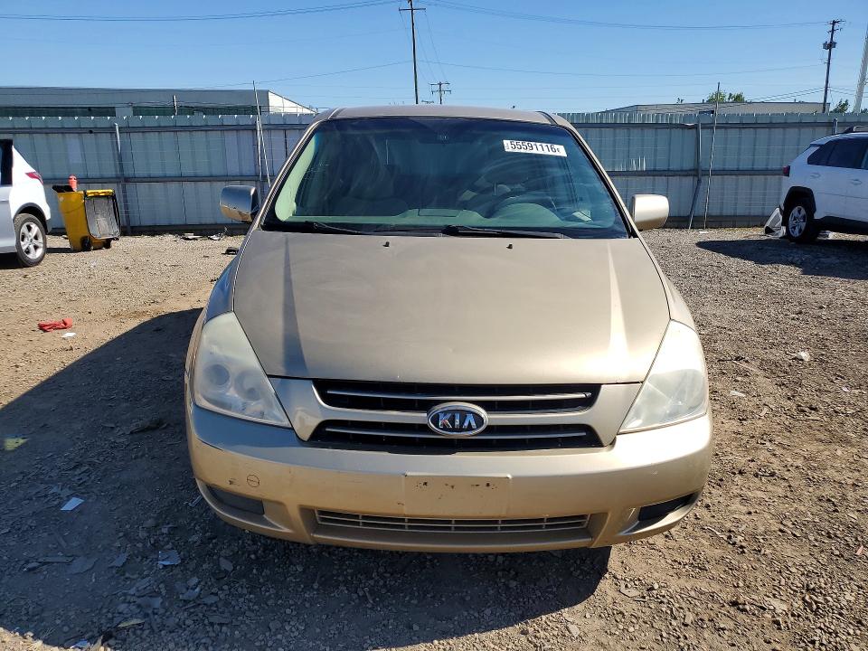 2006 Kia SEDONA VIN KNDMB233266034220 COPART salvage auction — REAR END, Il - Salvage Certificate, sold $900 on 2026-07-22 (photo 5)