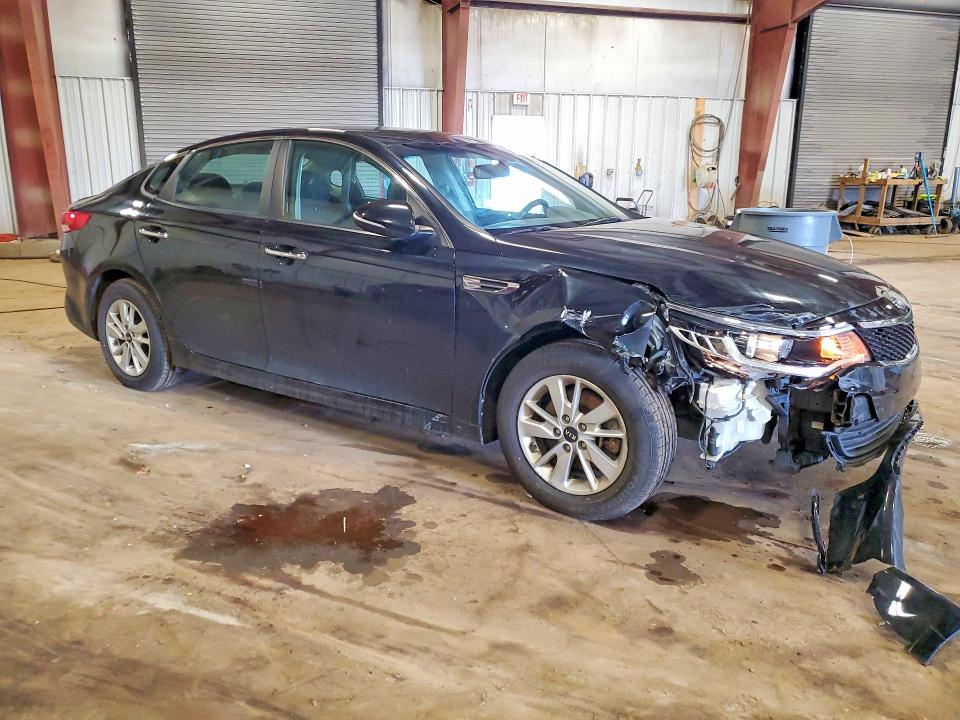 2016 Kia Optima VIN 5XXGT4L34GG097117 COPART salvage auction — FRONT END, Mi - Certificate Of Title, sold $825 on 2026-07-20 (photo 4)
