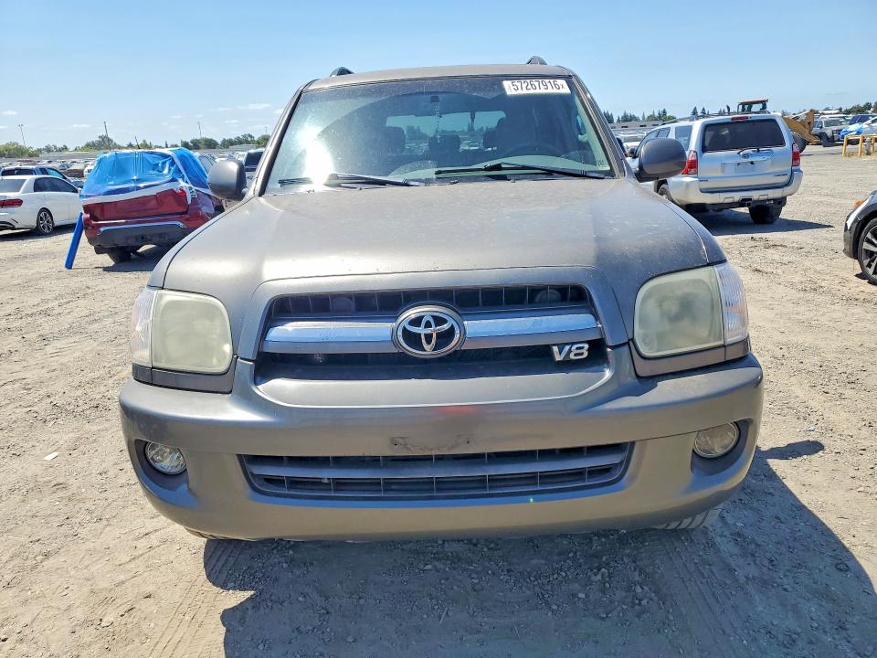 2006 Toyota Sequoia VIN 5TDZT34A76S271811 COPART salvage auction — VANDALISM, CA - SALVAGE CERTIFICATE, sold $1,000 on 2026-07-07 (photo 5)