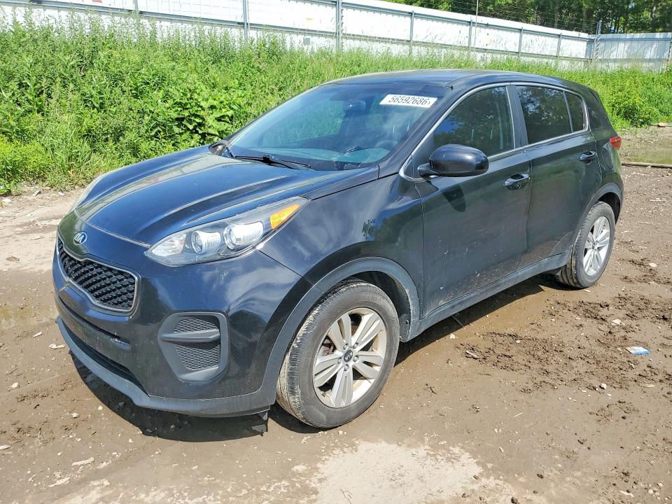 2017 Kia Sportage VIN KNDPM3AC5H7189230 COPART salvage auction — MINOR DENT/SCRATCHES, Mt - Dealer Only Clean Title (P), sold $2,800 on 2026-07-29 (photo 1)