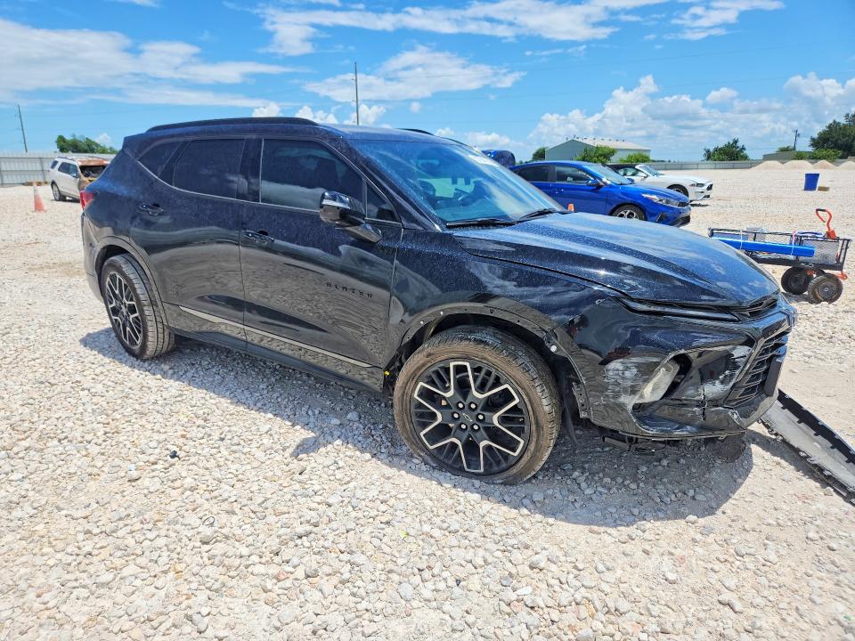 2023 Chevrolet Blazer VIN 3GNKBERSXPS213326 COPART salvage auction — FRONT END, Tx - Salvage Vehicle Title, sold $7,600 on 2026-07-30 (photo 4)