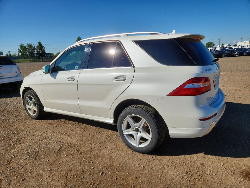 2015 Mercedes-benz M-klasse VIN 4JGDA2EB3FA556113 COPART salvage auction — FRONT END, Ab - Bos - Salvage, sold $8,500 on 2026-07-14 (photo 2)