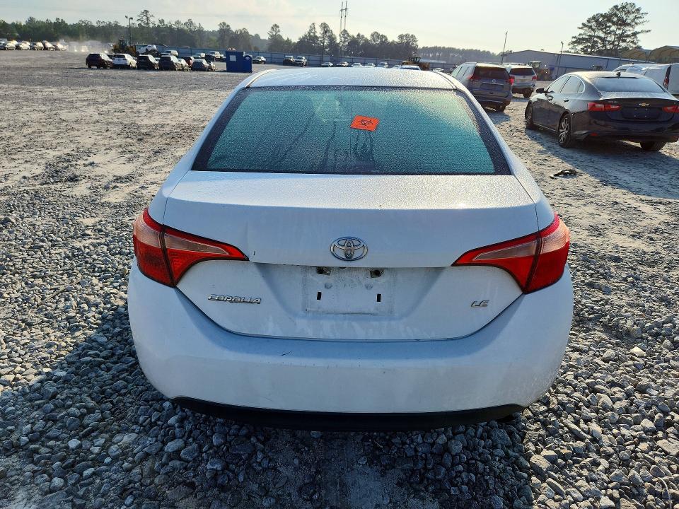 2018 Toyota Corolla VIN 5YFBURHE9JP792707 COPART salvage auction — FRONT END, Ga - Cert Of Title-Salvage, sold $1,250 on 2026-07-29 (photo 6)
