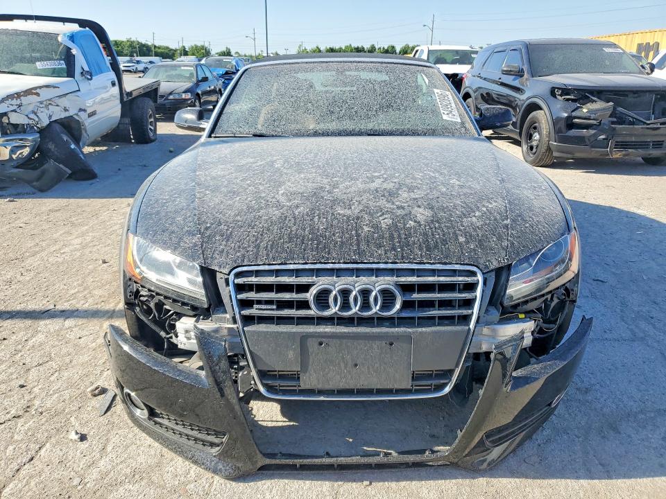 2010 Audi A5 VIN WAULFAFH1AN018992 COPART salvage auction — REAR END, In - Cert Of Title-Salvage Title, sold $1,500 on 2026-07-10 (photo 5)