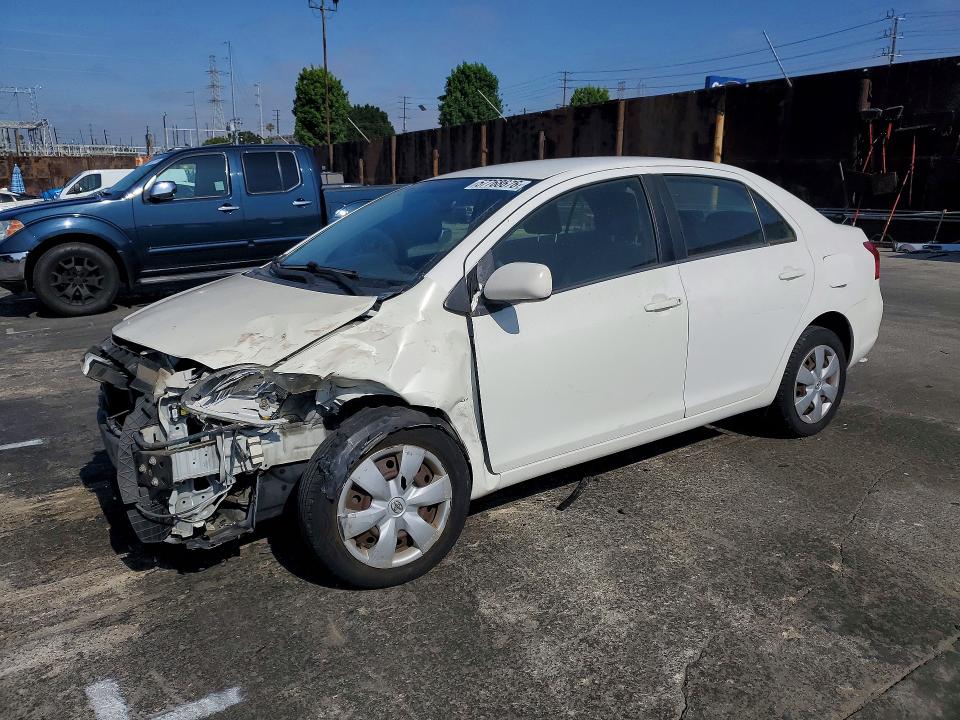 2007 Toyota Yaris VIN JTDBT923471119704 COPART salvage auction — FRONT END, Ca - Salvage Certificate, sold $800 on 2026-07-08 (photo 1)