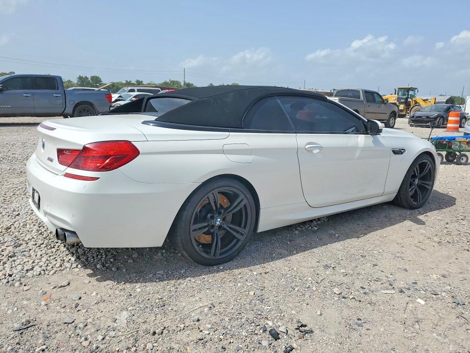 2016 BMW M6 VIN WBS6G9C57GD931995 COPART salvage auction — WATER/FLOOD, Tx - Salvage Title-Flood Damage, sold $10,100 on 2026-08-17 (photo 3)