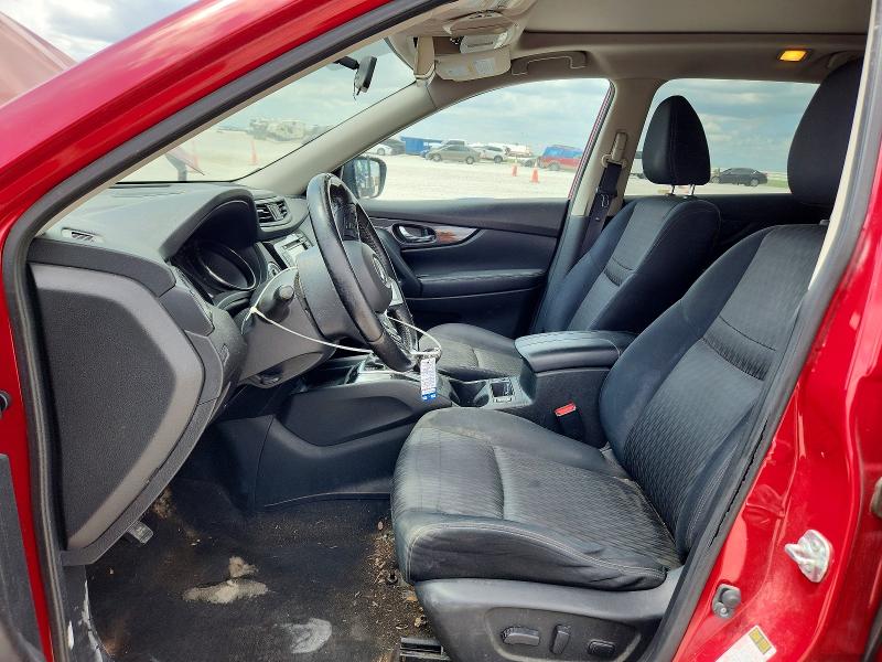2017 Nissan Rogue VIN JN8AT2MV2HW270910 COPART salvage auction — FRONT END, Tx - Salvage Vehicle Title, sold $70 on 2026-07-16 (photo 7)