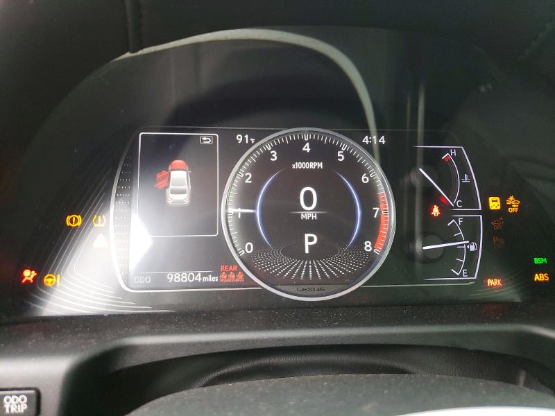 2019 Lexus ES VIN 58ABZ1B16KU038410 COPART salvage auction — REAR END, Ct - Cert Of Title-Salvage, sold $11,700 on 2026-09-11 (photo 9)