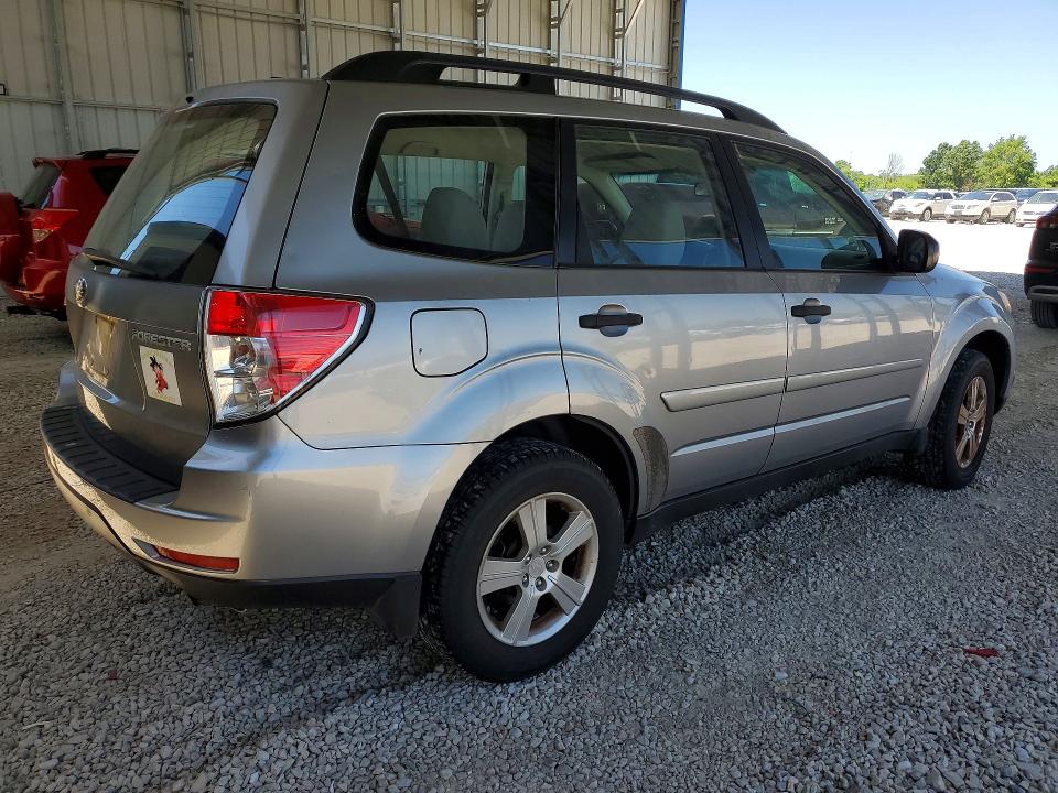 2011 Subaru Forester VIN JF2SHBBC7BH746276 COPART salvage auction — HAIL, Wv - Salvage Certificate, sold $775 on 2026-07-27 (photo 3)