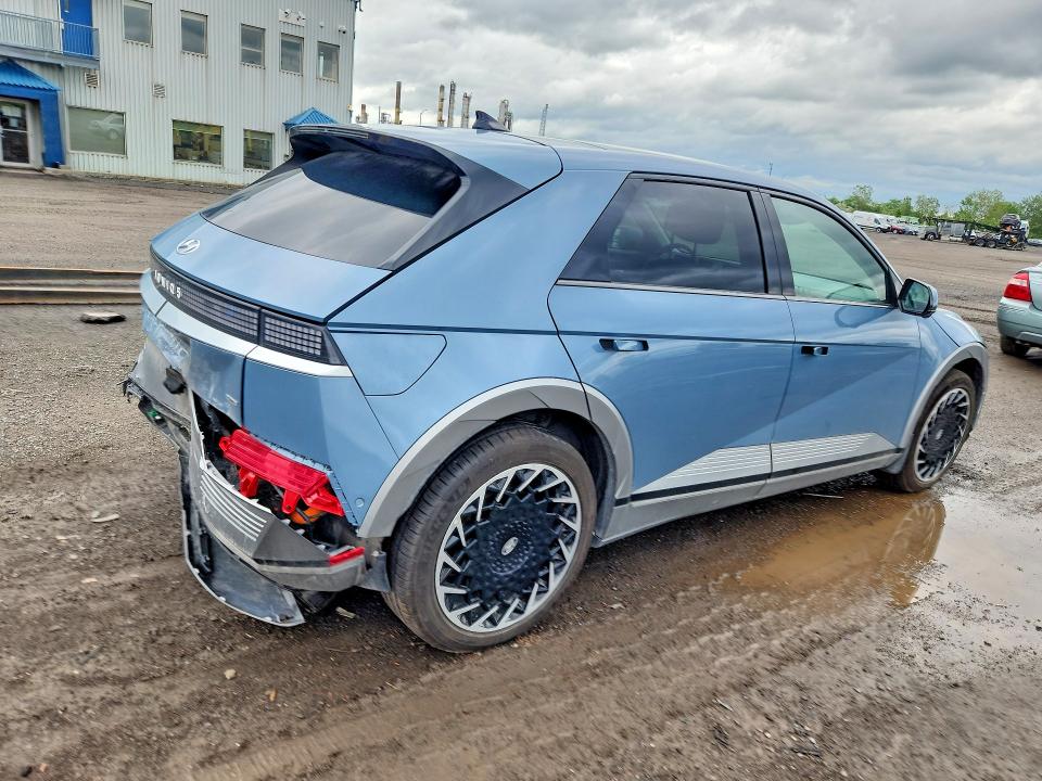2024 Hyundai Ioniq 5 VIN KM8KRDDF4RU331864 COPART salvage auction — REAR END, Qc - Gravement Accidente, sold $20,400 on 2026-09-15 (photo 3)