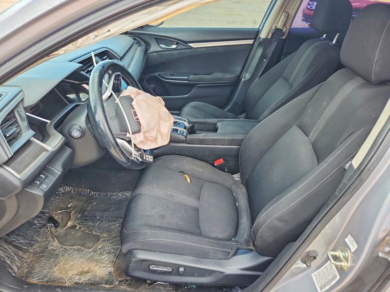2019 Honda Civic VIN 19XFC1F38KE212325 COPART salvage auction — FRONT END, Tx - Salvage Title-Flood Damage, sold $3,000 on 2026-07-02 (photo 7)