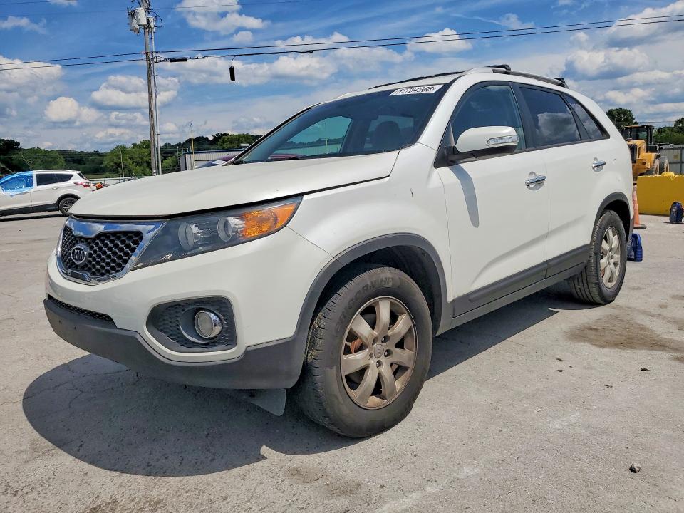 2012 Kia Sorento VIN 5XYKT3A66CG267890 COPART salvage auction — MINOR DENT/SCRATCHES, Tn - Certificate Of Title, sold $1,400 on 2026-07-06 (photo 1)