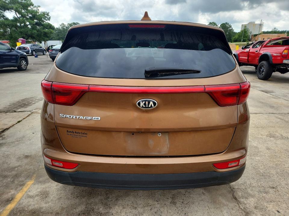 2018 Kia Sportage VIN KNDPM3AC7J7318672 COPART salvage auction — FRONT END, Sc - Certificate Of Title, sold $1,750 on 2026-07-31 (photo 6)
