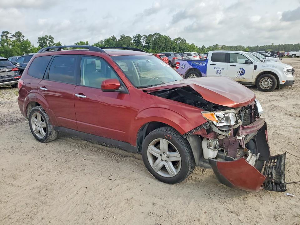 2010 Subaru Forester VIN JF2SH6DC2AH773680 COPART salvage auction — FRONT END, TX - SALVAGE VEHICLE TITLE (P), sold $375 on 2026-07-10 (photo 4)